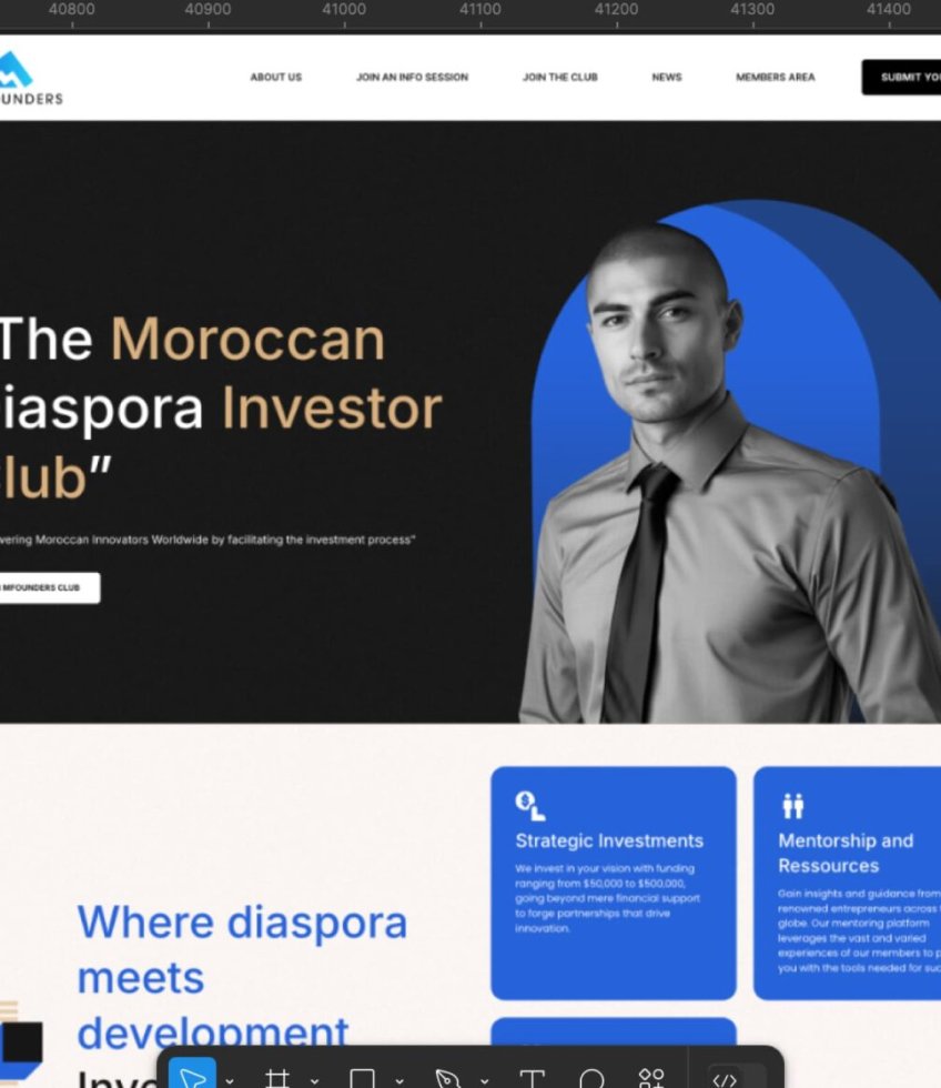 MFounders — How MFounders got an elegant Squarespace site with autonomous content management in 2 weeks