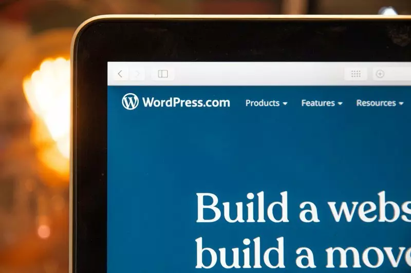 wordpress home