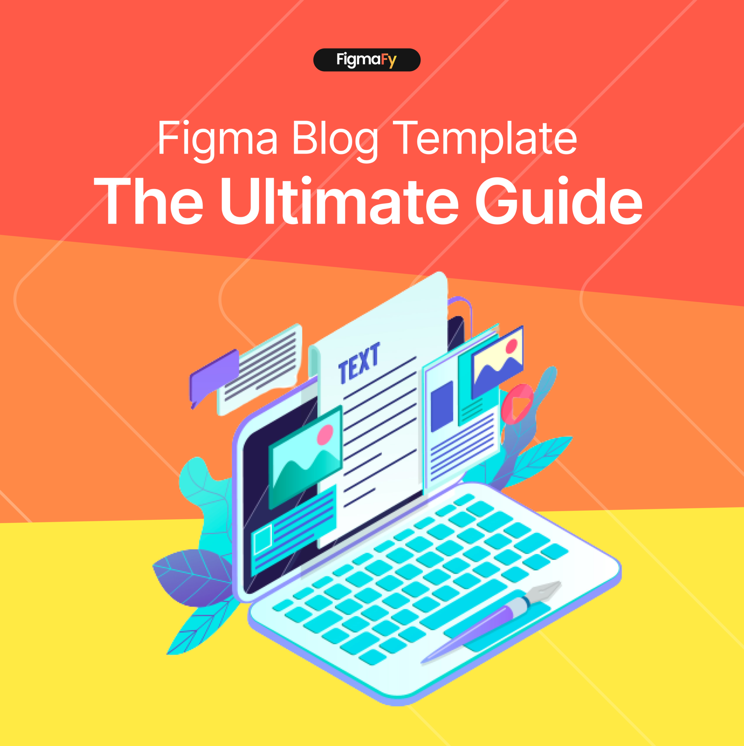 figma blog template